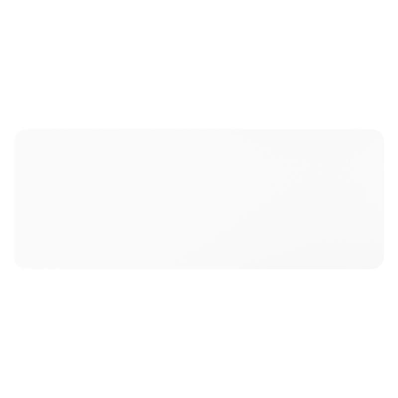 Orso tuintafel rechthoekig afgerond in zwart aluminium en volkeramiek Arctic White - L 290 x B 110 x H 74.5 cm