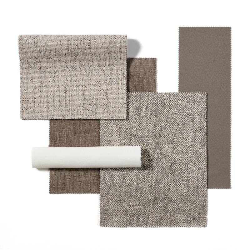 Sierkussen 45 x 45 cm in all weather sunbrella® luxe chartres pewter