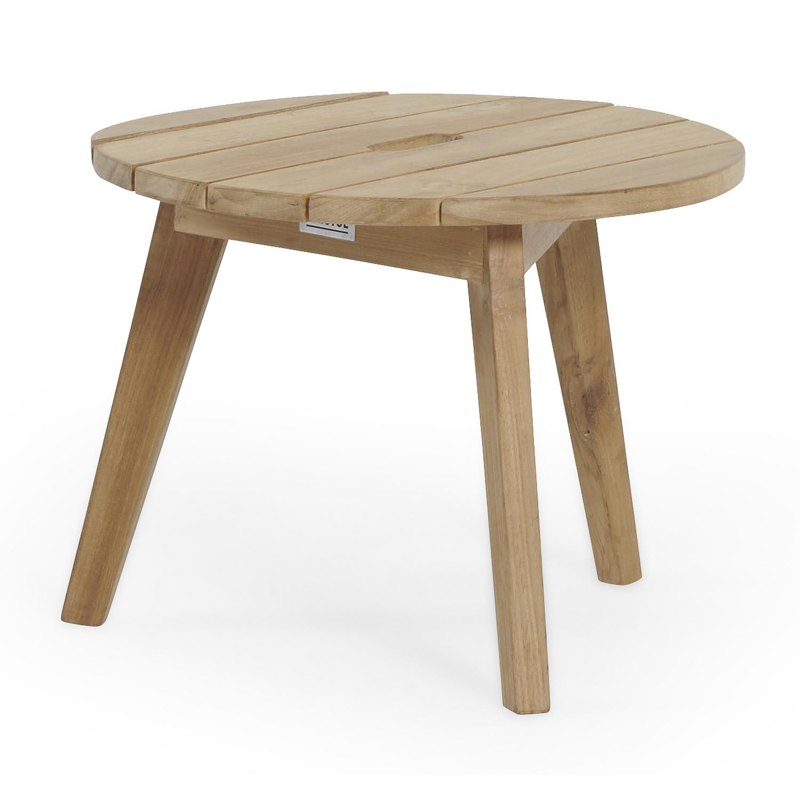 Cosito bijzettafel in teak - Dia. 45 x H 35 cm