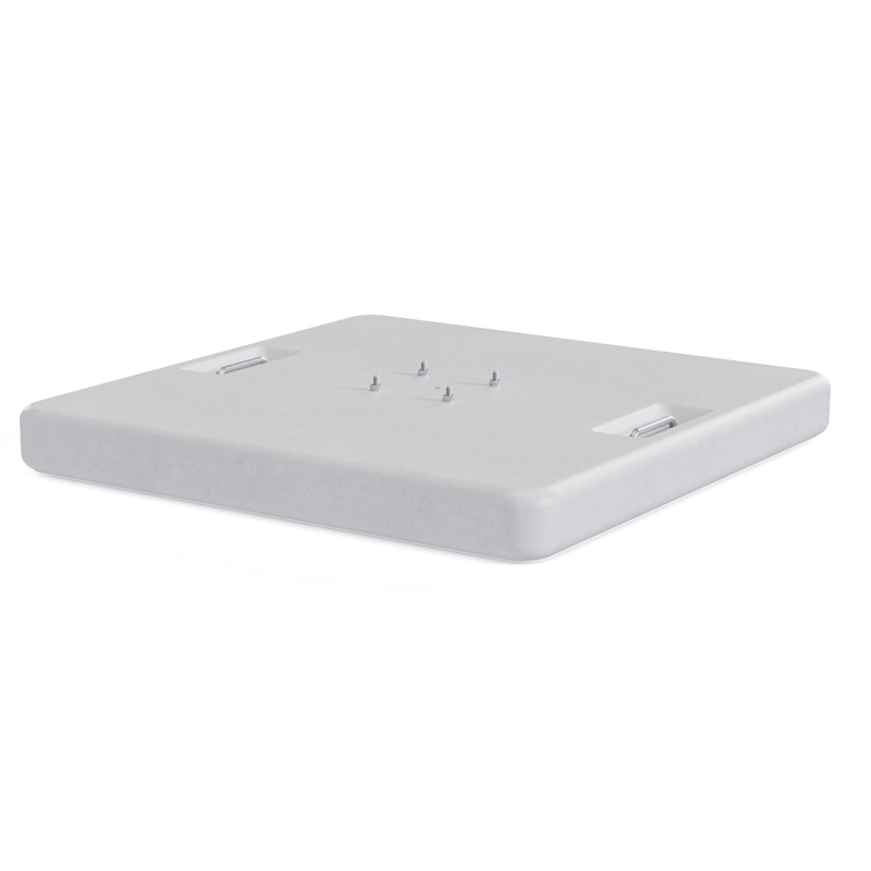 Lapido parasolvoet wit beton van 120 kg