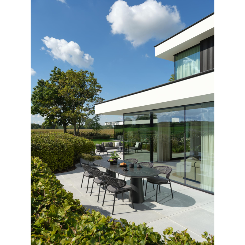 Donato XL stoelkussen in all weather sunbrella® luxe savane tornado