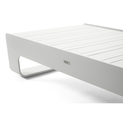 Atessa loungeset in wit aluminium met grijs weather+ softtouch 