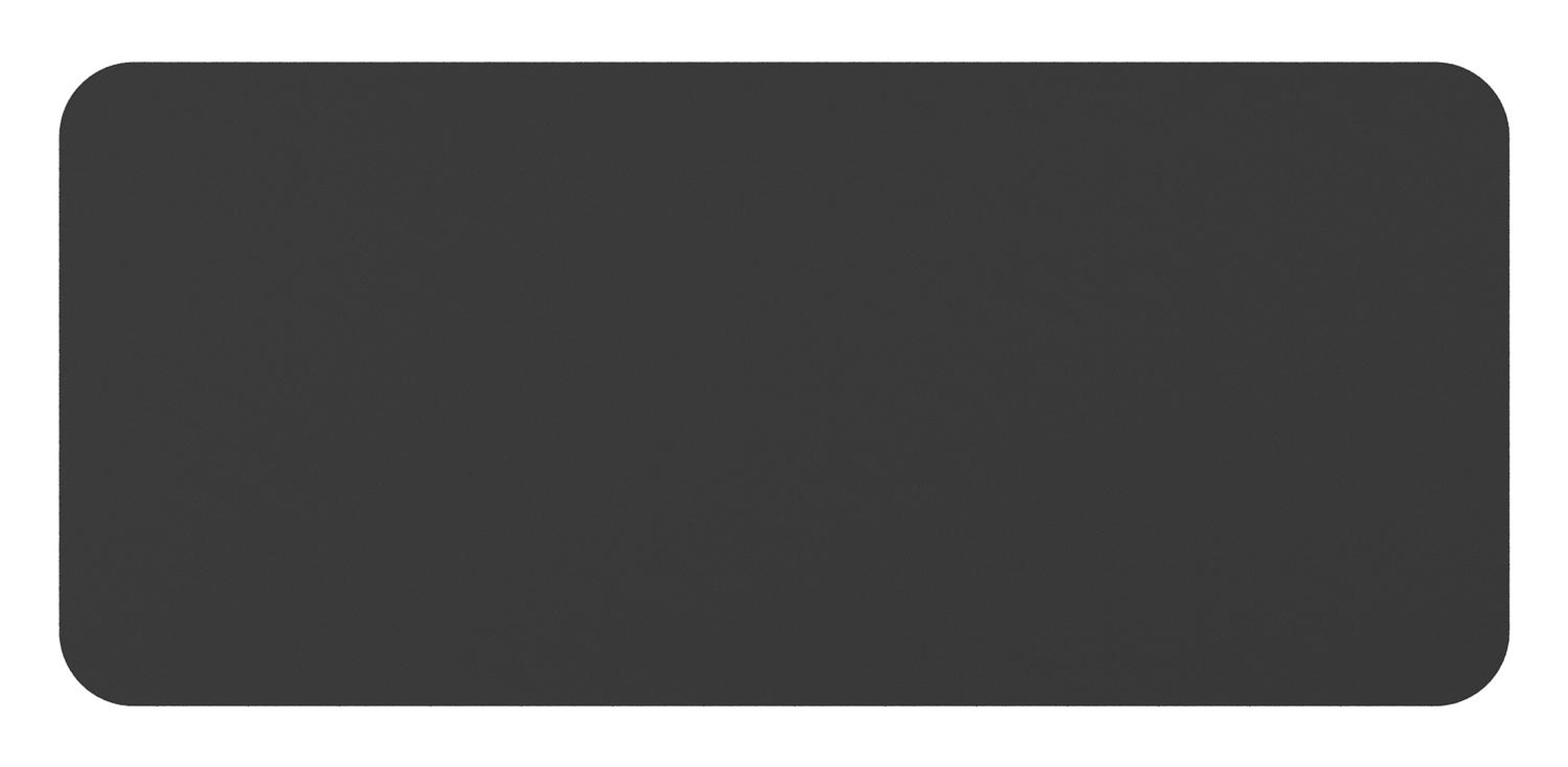 Orso tuintafel rechthoekig afgerond in zwart aluminium - L 200 x B 80 x H 74.5 cm