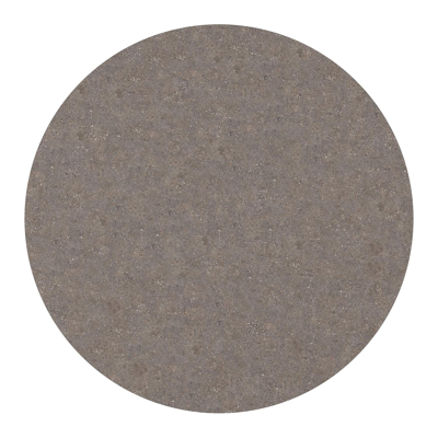 Table de jardin Fano ronde en aluminium blanc et céramique pleine Wulong - Diam. 130 x Haut. 75 cm