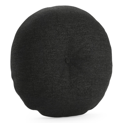 Rond sierkussen in all weather sunbrella luxe chartres sooty