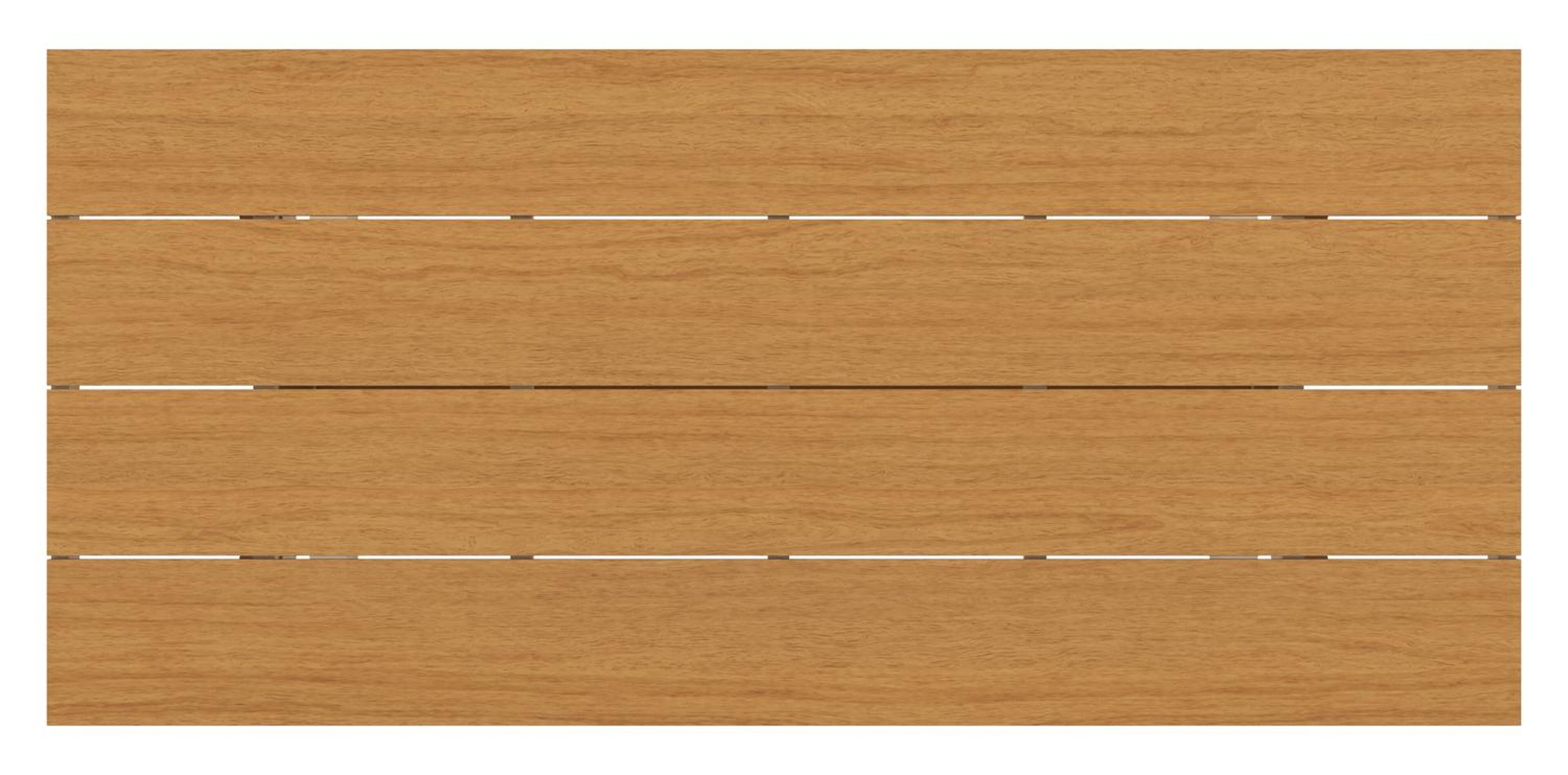 Bahia tuinset in beige aluminium en polywood met 6 Paco tuinstoelen