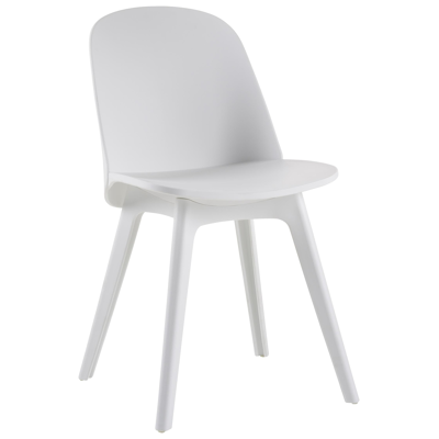 Bena stoel wit-wit - kunststof en kunststof
