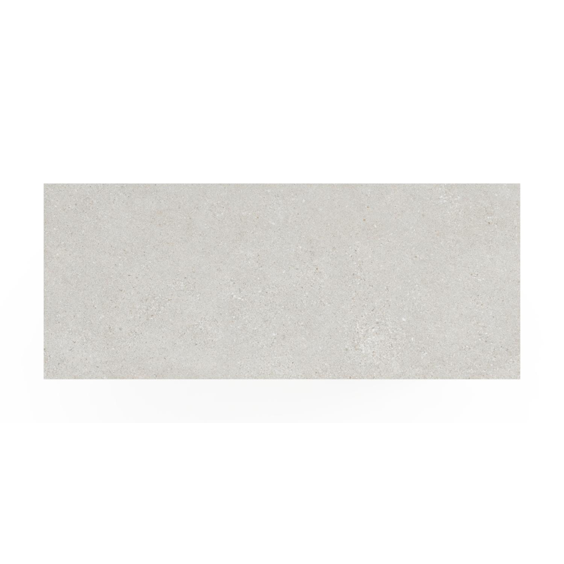 Table de jardin Nano en aluminium blanc et céramique pleine shilin - Lg 170 x Larg. 70 x H 106 cm