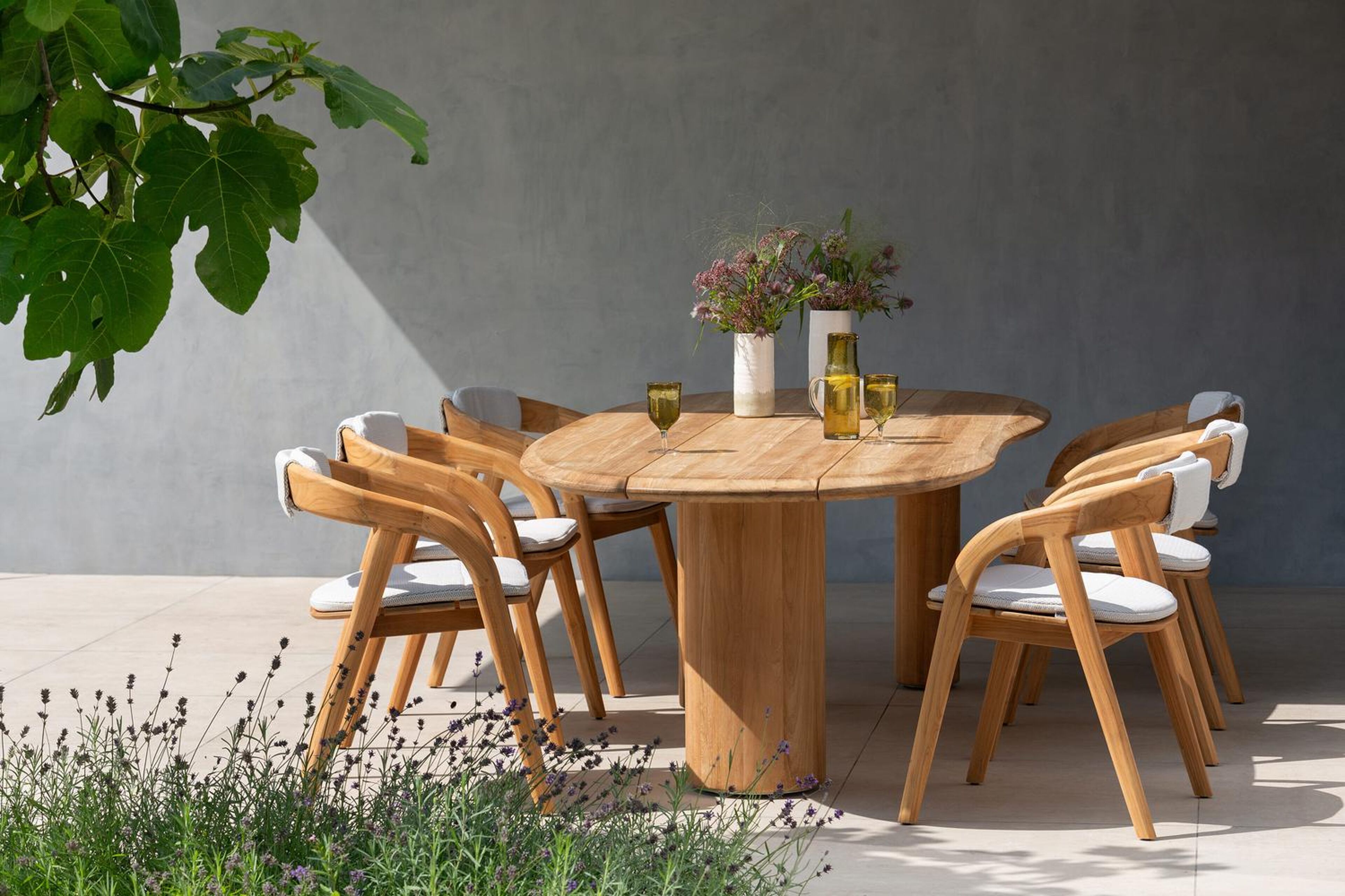 Chaise de jardin Levanzo en teck