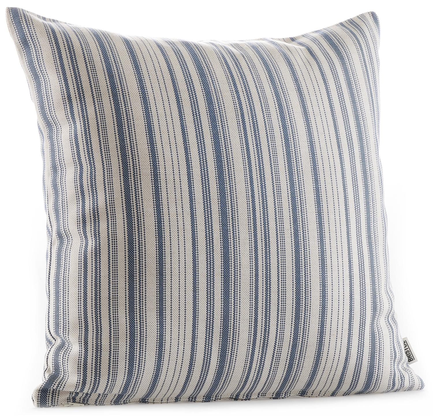 Coussin déco 55 x 55 cm en all weather sunbrella® luxe foutah cyclades