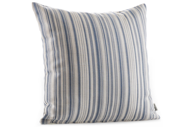 Coussin déco 55 x 55 cm en all weather sunbrella® luxe foutah cyclades