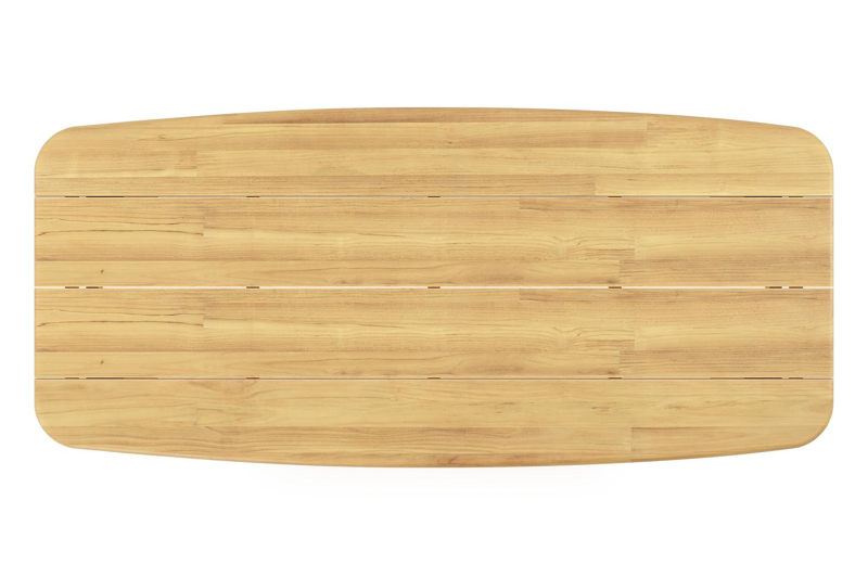 Gardo tuintafel bootvorm in teak - L 255 x B 115 x H 75 cm