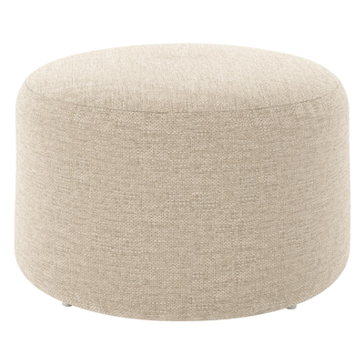 Gozo poef in rustic weather+ softtouch - B 62 x D 62 x H 38.5 cm