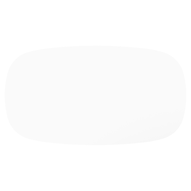 Amico tuintafel bombo xl in beige aluminium en volkeramiek Arctic White - L 270 x B 148 x H 73.5 cm