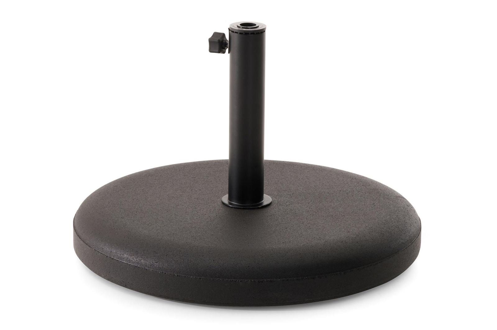 Plana parasolvoet zwart beton van 40 kg