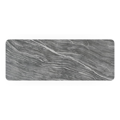 Urbino tuintafel in wit aluminium en volkeramiek mar del plata - L 290 x B 110 x H 75 cm