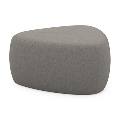 Pouf Masso en sunbrella_luxe lopi silver - Lg 60 x Prof 60 x H 35 cm