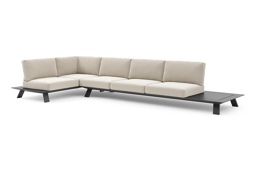 3 places coin gauche/droite + 2 places + table latérale