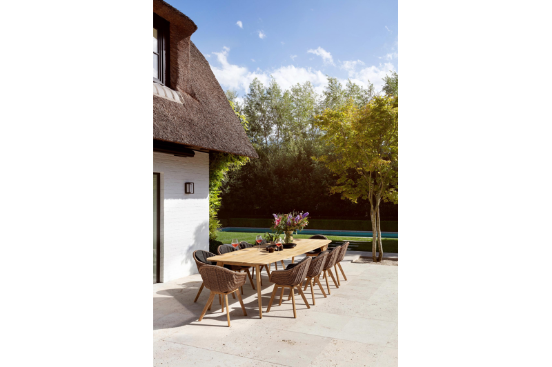 Lacrima tuintafel in teak - L 315 x B 115 x H 75 cm