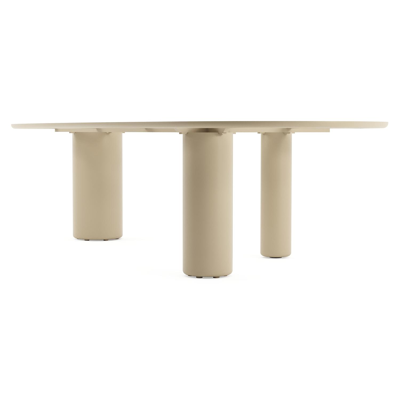 Amico tuintafel mango in beige aluminium en volkeramiek Colorado Dunes - L 320 x B 140 x H 73.5 cm