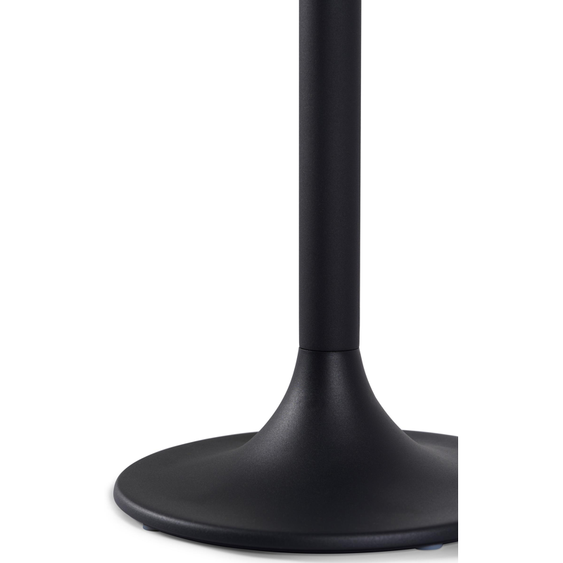 Table d'appoint Litta en aluminium noir - Dia. 43 x H 50 cm
