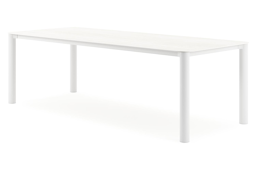 Rechthoekig afgerond - L 240 x B 100 x H 75 cm