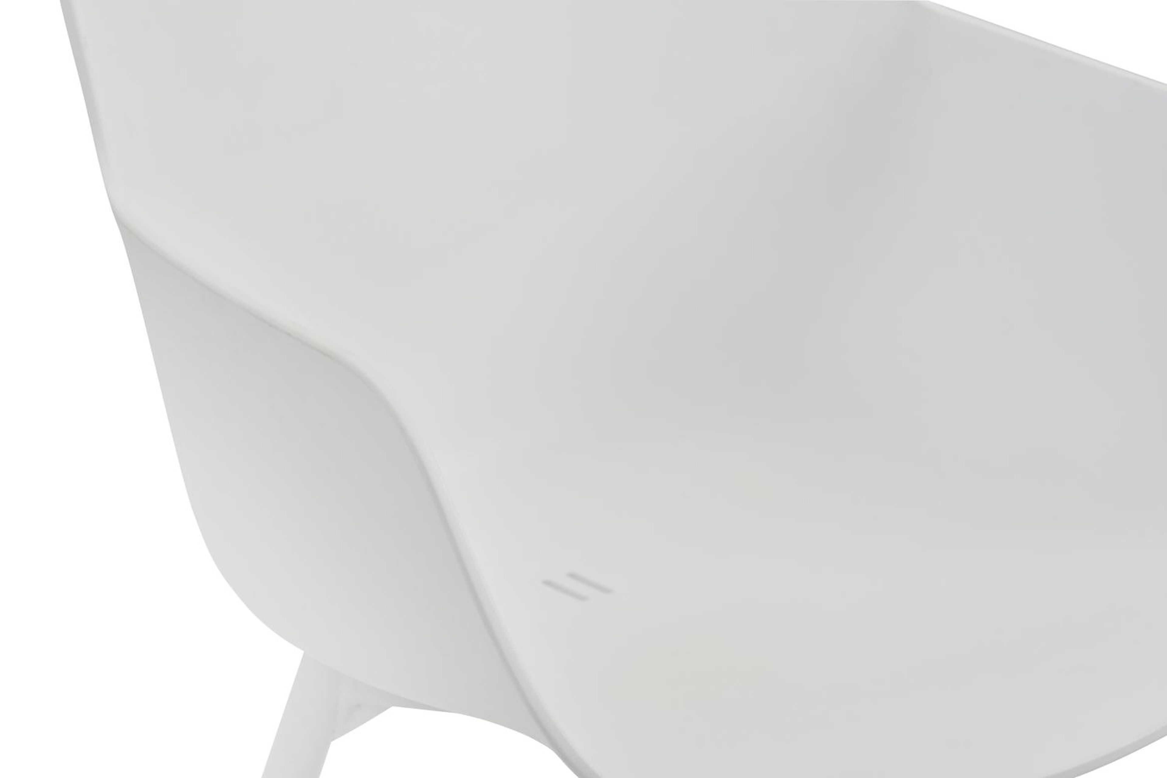 Bahia tuinset in wit aluminium en polywood met 8 Paco tuinstoelen