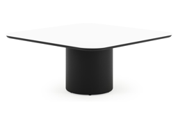 Afgerond vierkant - L 148 x B 148 x H 61 cm