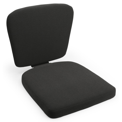 Coussin de chaise (siège et dos) Orso en all weather sunbrella® luxe natte sooty