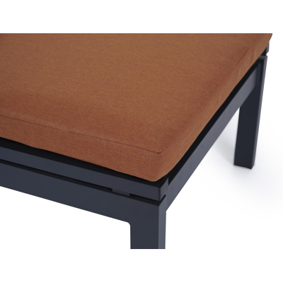 Caravelle/Bari ligbedkussen weather+ softtouch pumpkin