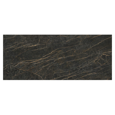 Table de jardin Como en aluminium noir et céramique pleine black obsession - Lg 240 x Larg. 100 x H 75 cm