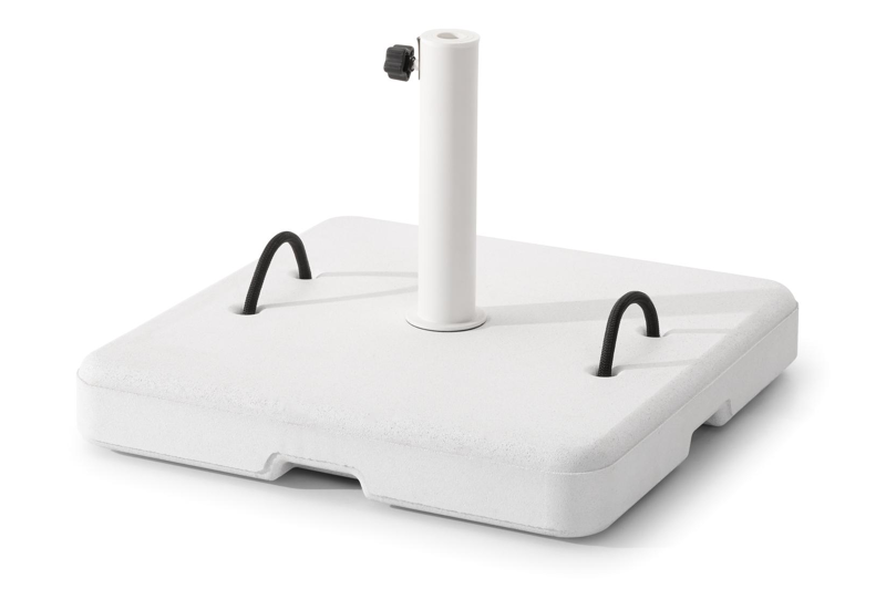 Intenso parasolvoet wit beton van 60 kg