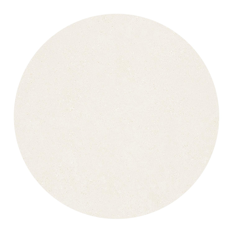 Pamplona ronde tuinset in zwart aluminium en sintered stone crema minerale met 4 Matera tuinstoelen