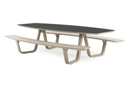 Lg. 280 x Lrg. 192 x Haut. 72 cm