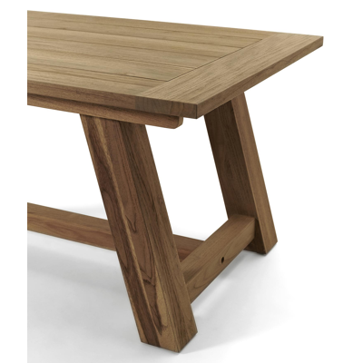 Borgo tuintafel in teak - L 330 x B 100 x H 76 cm