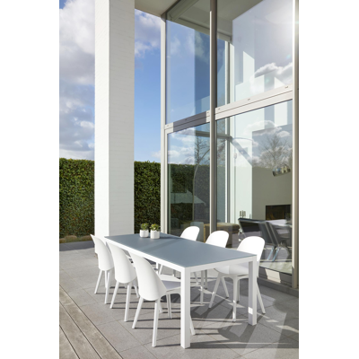 Bena stoel wit-wit - kunststof en kunststof