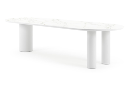 Ovale- Lg. 300 x Lrg. 110 x Haut. 74 cm