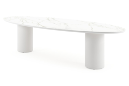 Ovale - Lg. 320 x Lrg. 130 x Haut. 73.5 cm