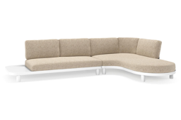 Chaise longue gauche + 2-pl