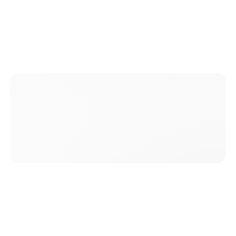 Orso tuintafel rechthoekig afgerond in wit aluminium en volkeramiek arctic white - L 240 x B 100 x H 73.5 cm