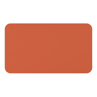 Orso tuintafel rechthoekig afgerond in roestbruin aluminium - L 140 x B 80 x H 75 cm