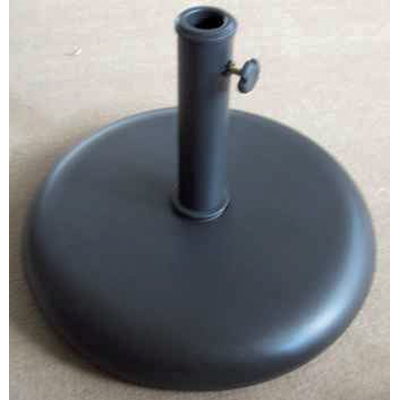 Rondo parasolvoet zwart beton van 25 kg