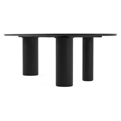 Amico tuintafel mango in zwart aluminium en volkeramiek Colorado Dunes - L 260 x B 130 x H 73.5 cm