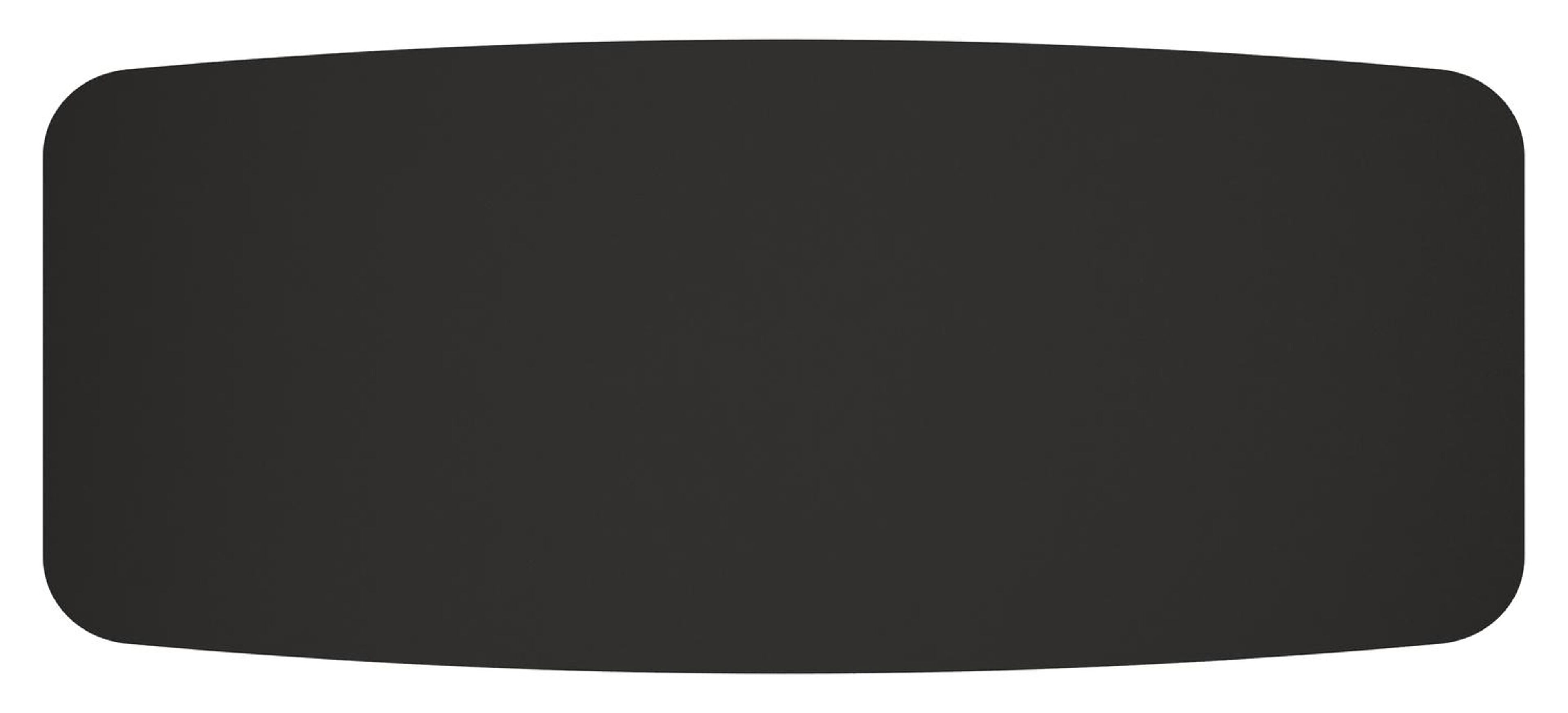 Ensemble de jardin Mosa en aluminium noir et sintered stone notte minerale avec 8 chaises de jardin empilable Berga