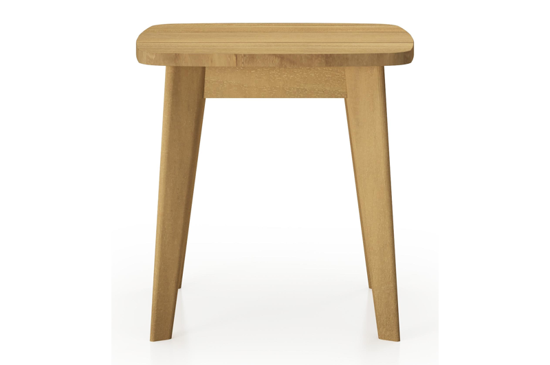 Lacrima bijzettafel in teak - L 45 x B 45 x H 45 cm