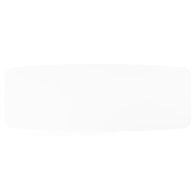 Lacrima tuintafel in wit aluminium en volkeramiek arctic white - L 315 x B 115 x H 74 cm