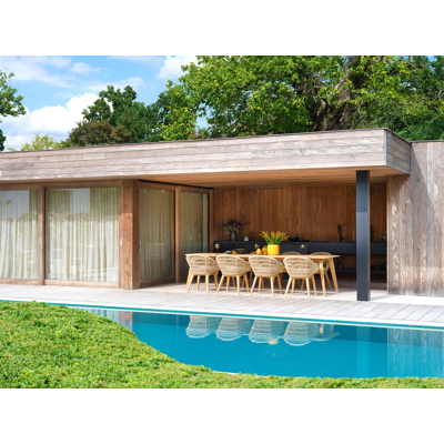 Lacrima tuintafel in teak - L 315 x B 115 x H 75 cm