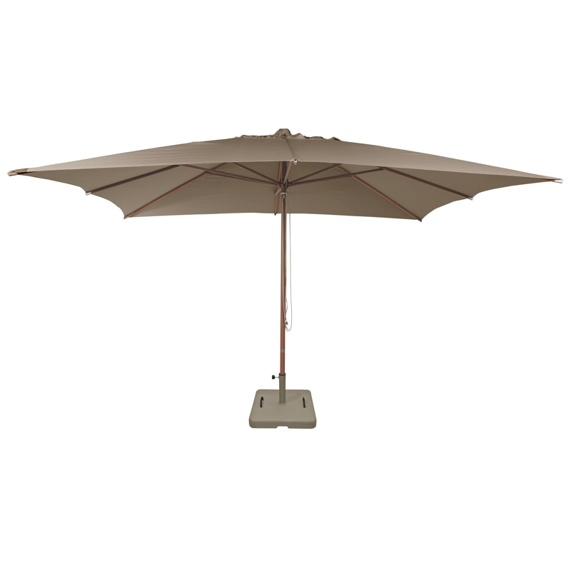 Intenso parasolvoet cappuccino beton van 60 kg