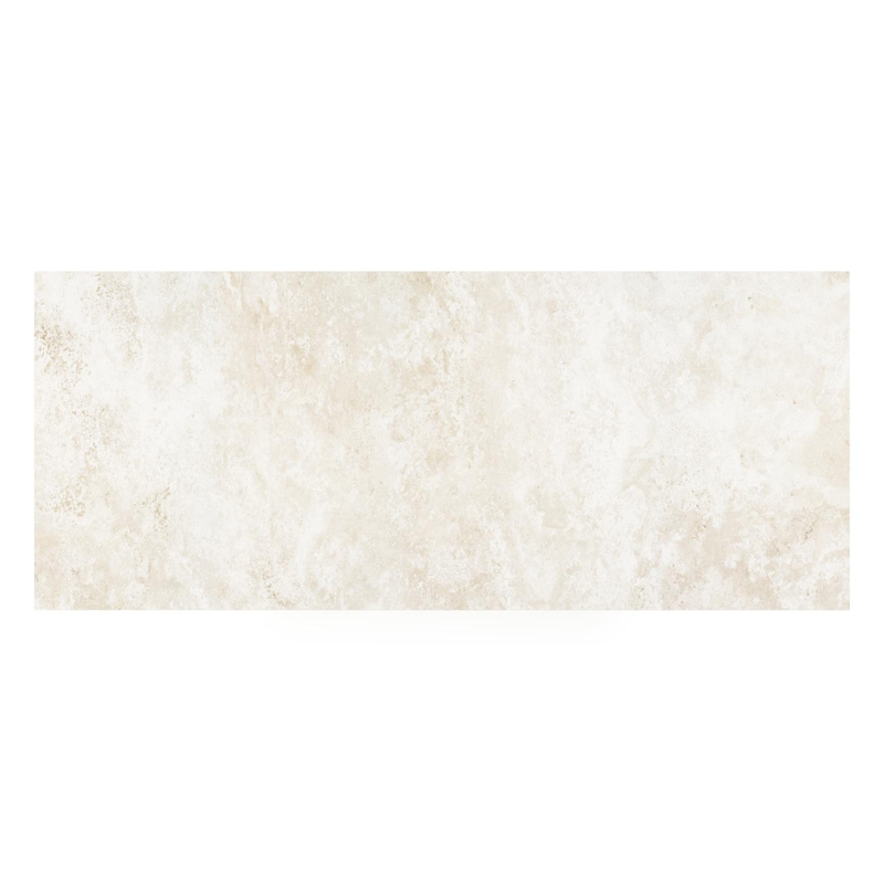 Ttable de jardin Nano rectangulaire en aluminium blanc et céramique pleine Rapolano Lg. 240 x Lrg. 100 cm