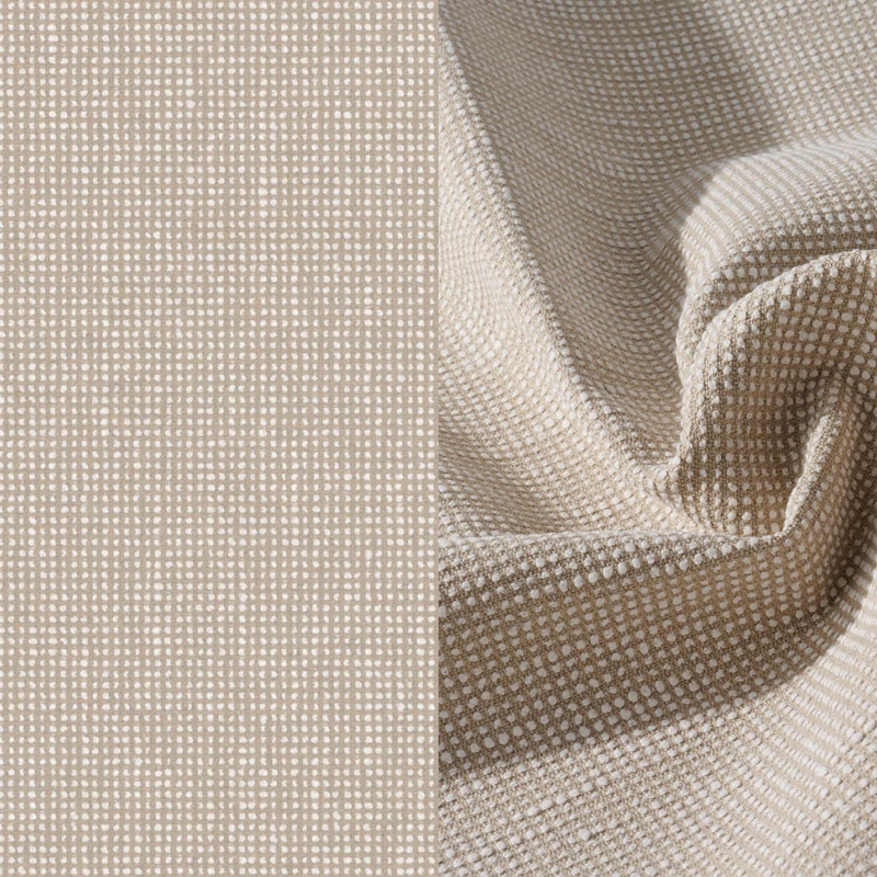 Fauteuil de jardin Donato en aluminium blanc et coussins en all weather sunbrella® luxe Slow Farafra